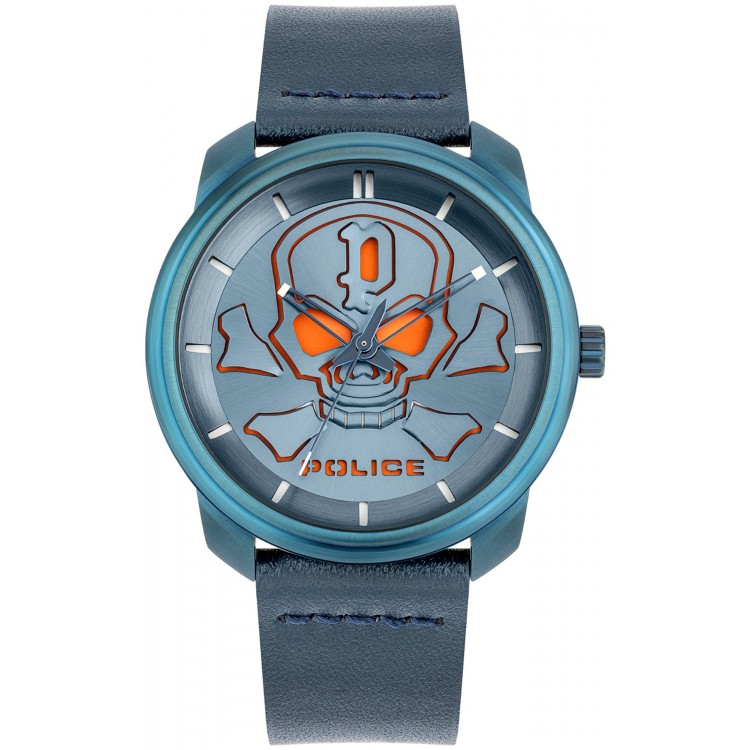 Ceas Barbati, Police, Bleder PL15714JSBL03 Ceas Barbati, Police, Bleder PL15714JSBL03