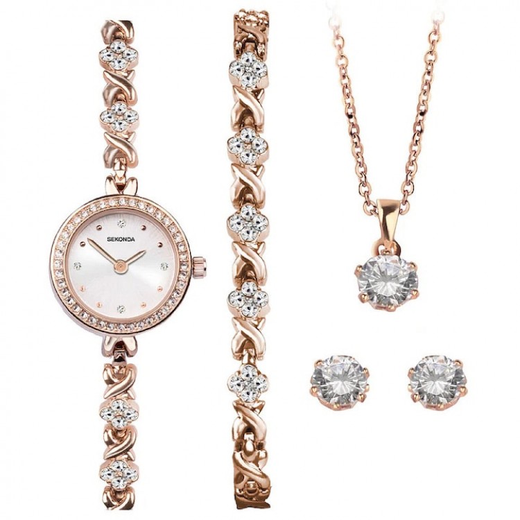 Ceas Barbati, Sekonda, Sport S-49027, Set cu Pandantiv, cercei si bratara