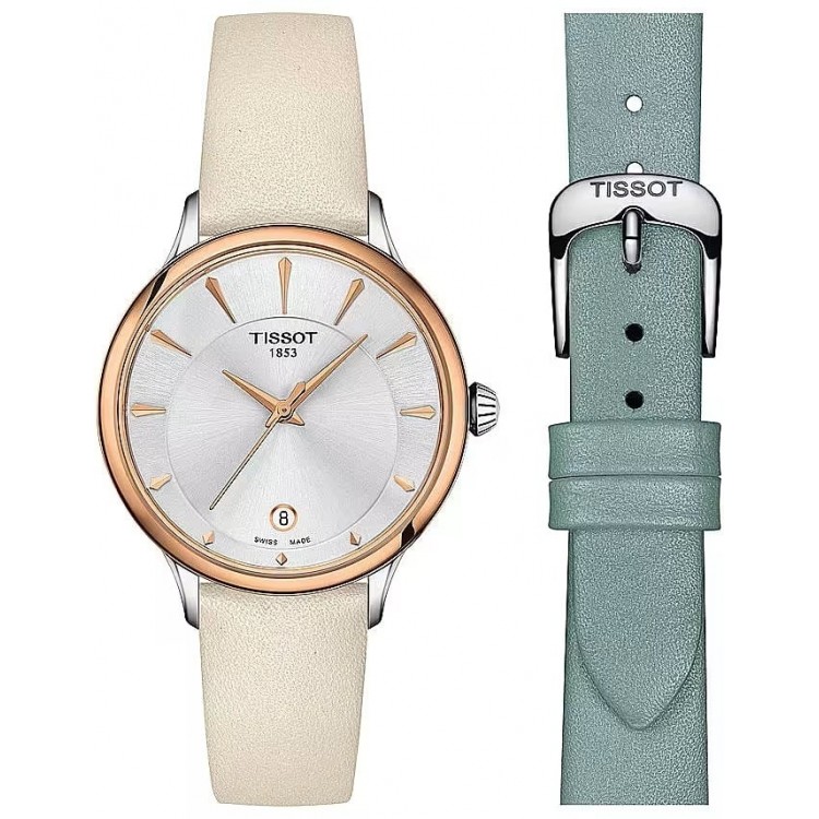 Ceas Dama, Tissot, Odaci T1332102603100, Set cu Bratara suplimentara Ceas Dama, Tissot, Odaci T1332102603100, Set cu Bratara suplimentara