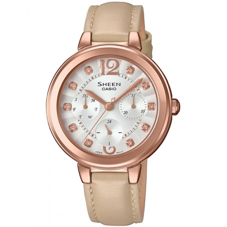 Ceas Dama, Casio Sheen, Classic SHE SHE-3048PGL-7BUER