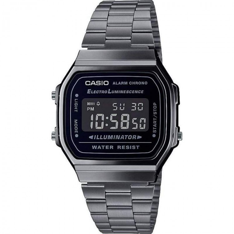 Ceas Barbati, Casio, Vintage Iconic A168WEGG-1B Ceas Barbati, Casio, Vintage Iconic A168WEGG-1B
