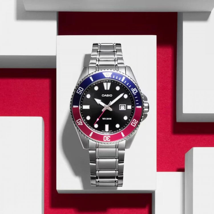 Ceas Barbati, Casio, Collection MDV MDV-107D-1A3VDF