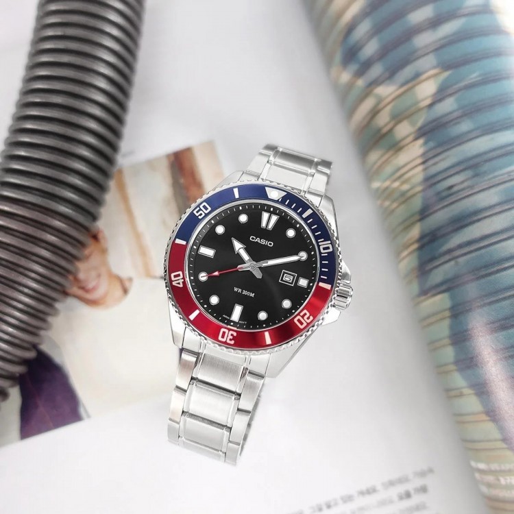 Ceas Barbati, Casio, Collection MDV MDV-107D-1A3VDF