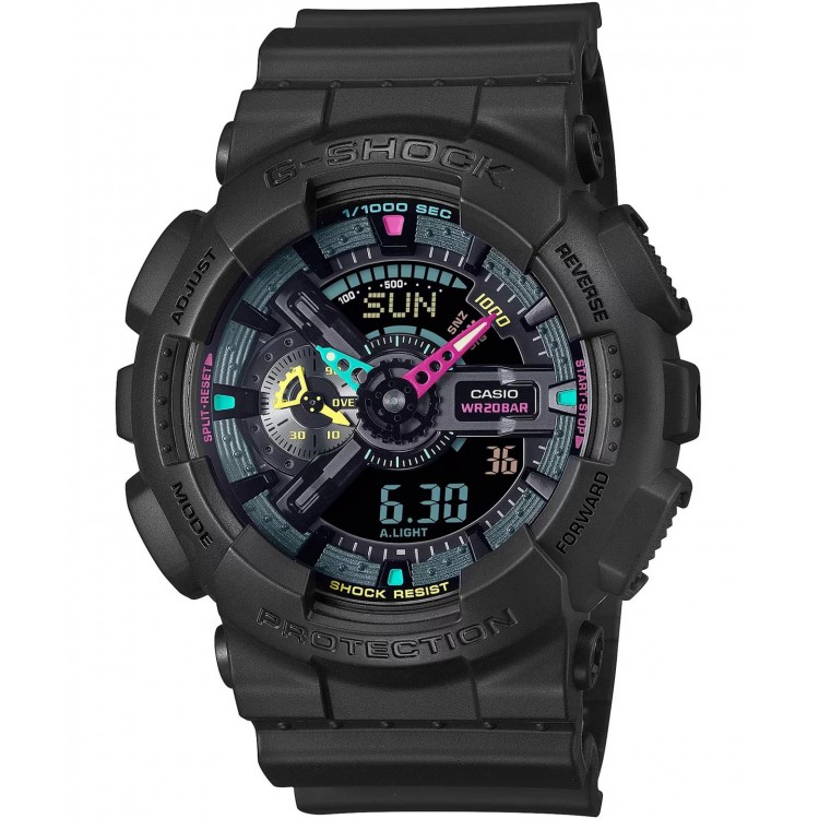 Ceas Barbati, Casio G-Shock, Classic GA-1 GA-110MF-1AER Ceas Barbati, Casio G-Shock, Classic GA-1 GA-110MF-1AER