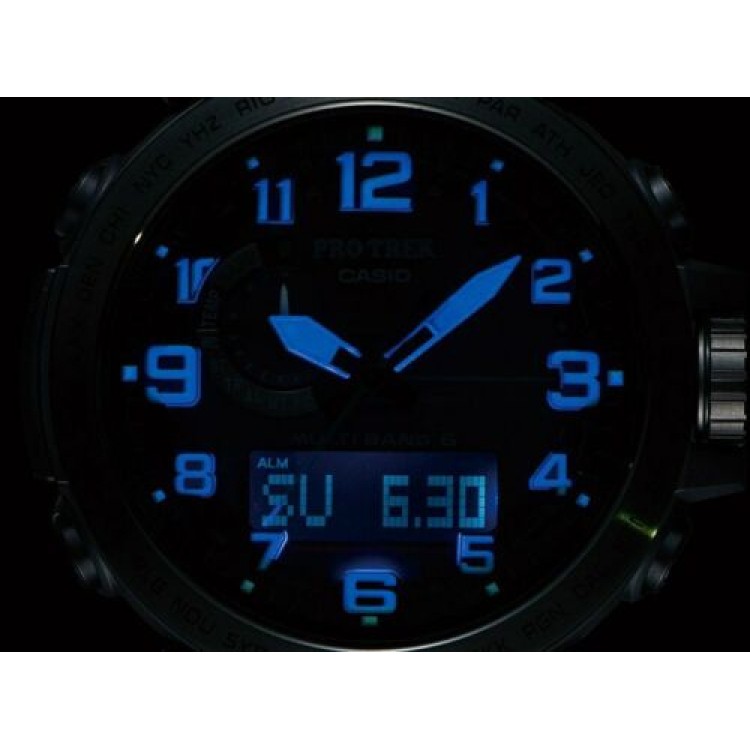 Ceas Barbati, Casio, Pro Trek Tough Solar PRW-6600YB-3ER