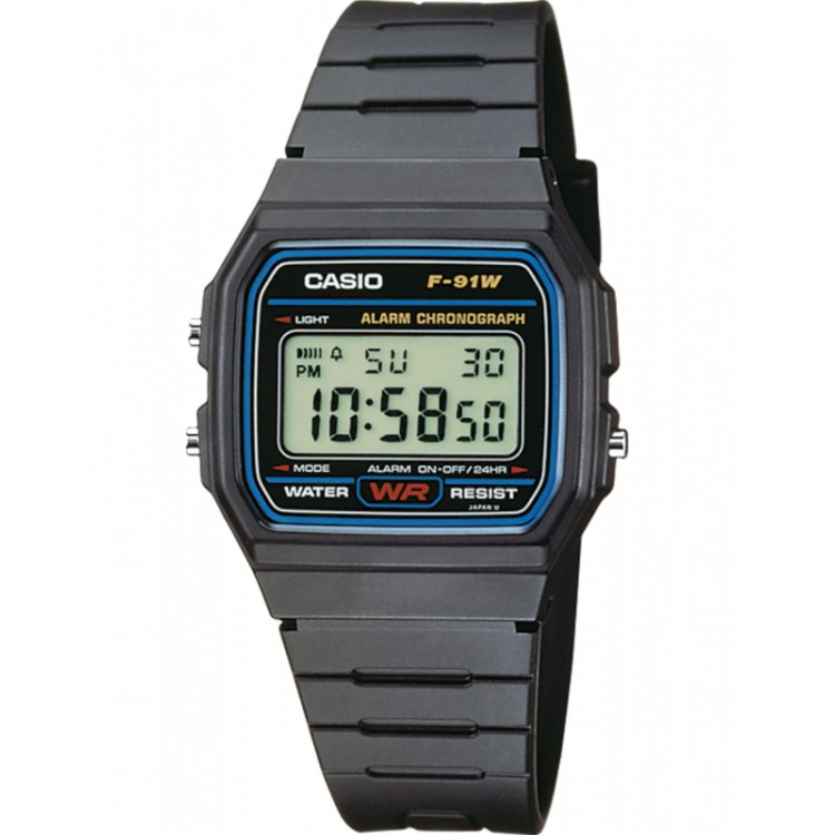 Ceas Casio, Collection F F-91W-1YEG Ceas Casio, Collection F F-91W-1YEG