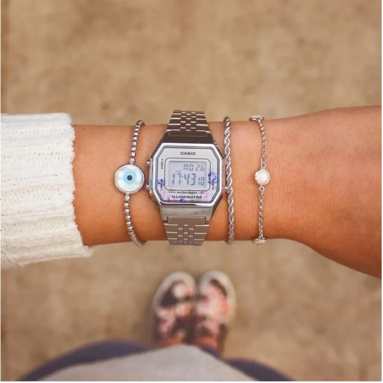Ceas Dama, Casio, Vintage ICONIC LA-680WA-4C
