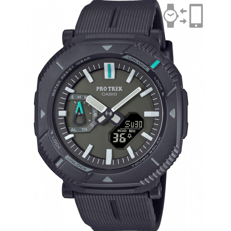 Ceas Smartwatch Barbati, Casio, Pro Trek Tough Solar PRJ-B001-1ER