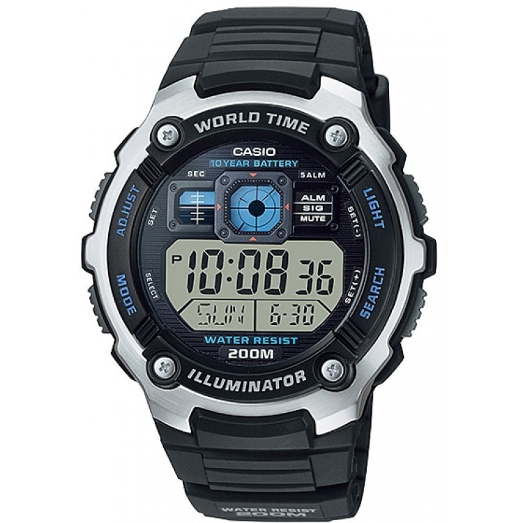 Ceas Barbati, Casio, Collection AE AE-2000W-1A Ceas Barbati, Casio, Collection AE AE-2000W-1A