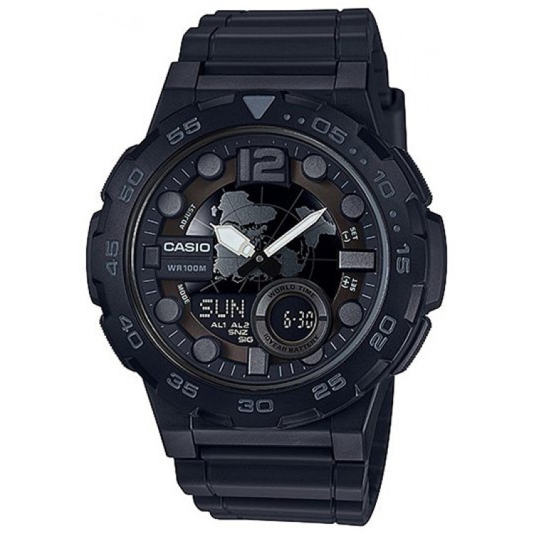 Ceas Barbati, Casio, Collection AEQ AEQ-100W-1B Ceas Barbati, Casio, Collection AEQ AEQ-100W-1B