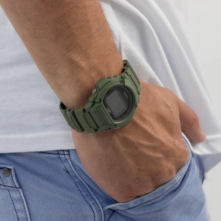 Ceas Barbati, Casio, Collection W-21 W-219HC-3BVDF Ceas Barbati, Casio, Collection W-21 W-219HC-3BVDF