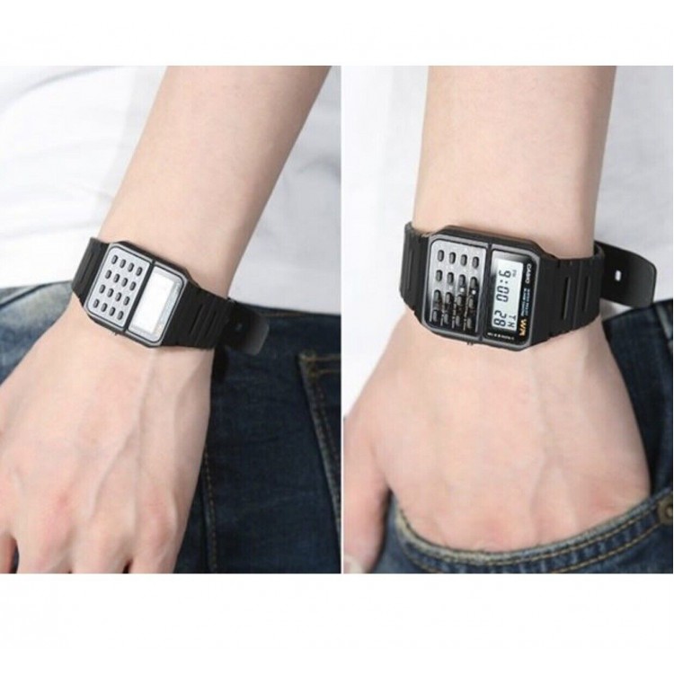 Ceas Casio, Vintage Edgy Calculator CA-53W-1Z Ceas Casio, Vintage Edgy Calculator CA-53W-1Z