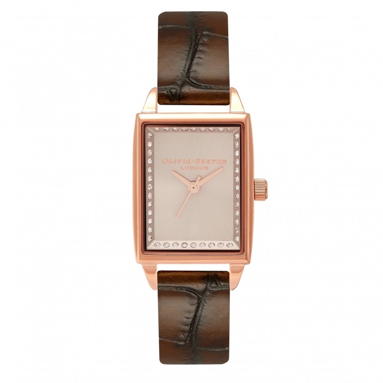 Ceas Dama, Olivia Burton, Square Dial OB16SS40 Ceas Dama, Olivia Burton, Square Dial OB16SS40