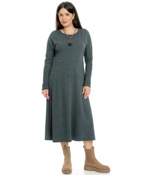 Rochie Lunga, Gri inchis PQ86