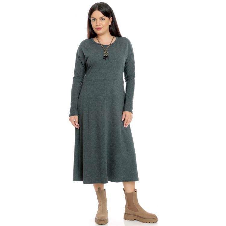 Rochie Lunga, Gri inchis PQ86