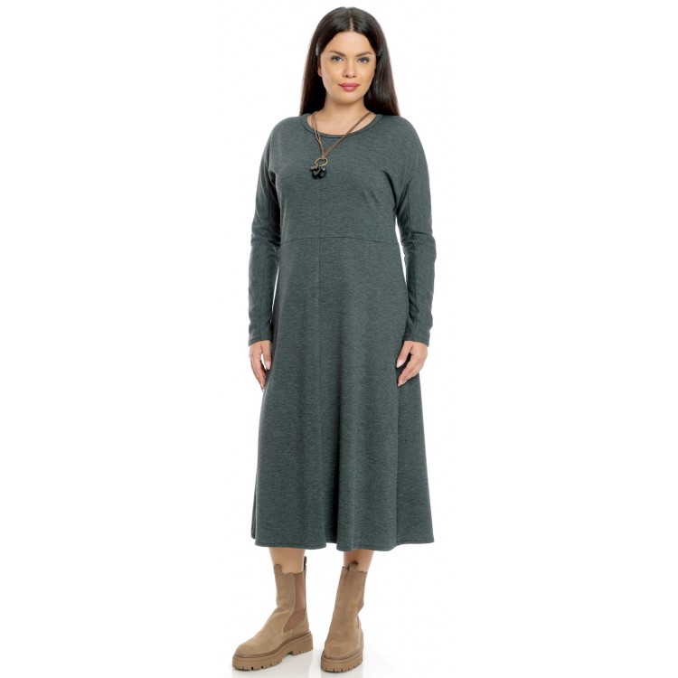 Rochie Lunga, Gri inchis PQ86