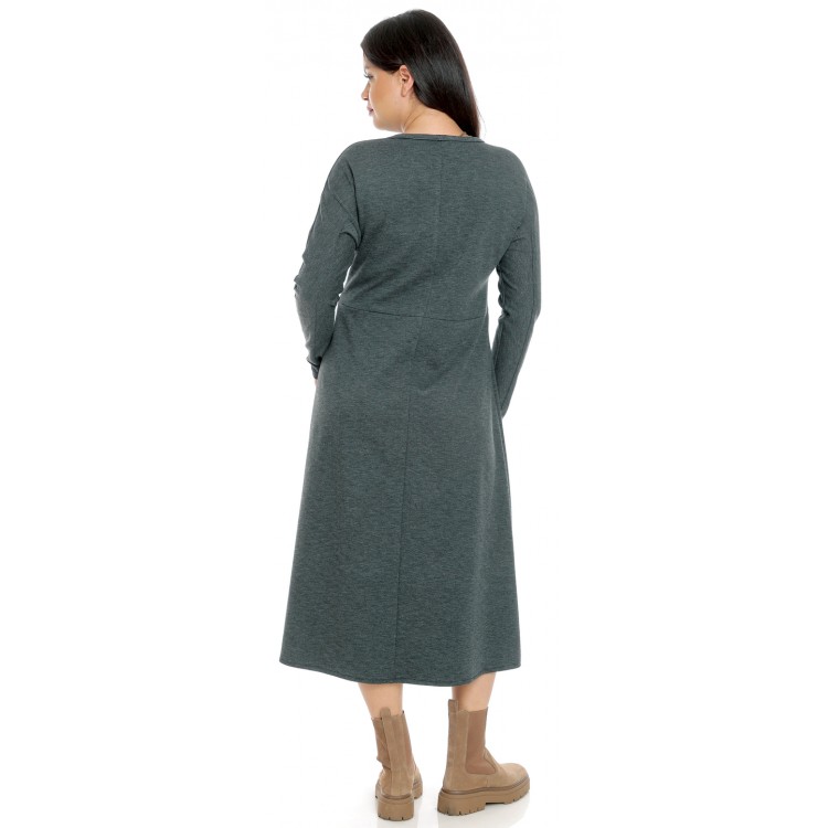 Rochie Lunga, Gri inchis PQ86