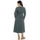 Rochie Lunga, Gri inchis PQ86