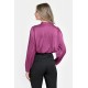 Bluza Dama din Satin, Eleganta, Funda, Violet V302