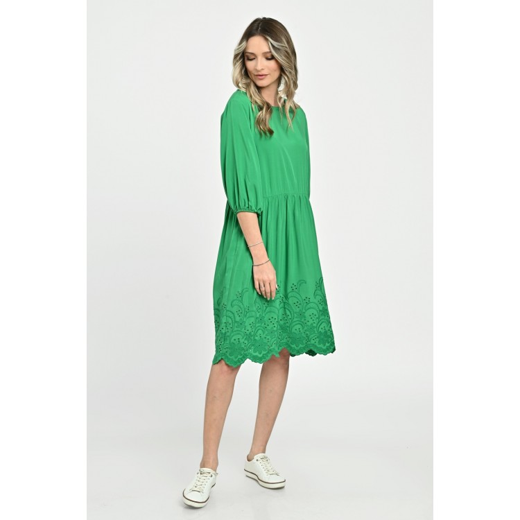 Rochie Medie Dama V262, Verde
