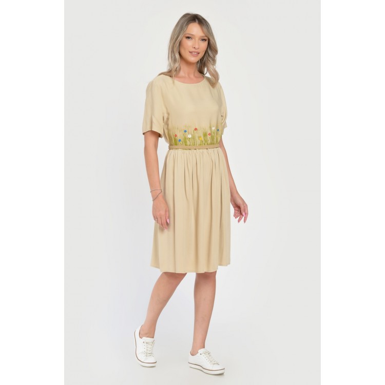 Rochie Medie Dama V288, cu model Floral