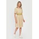 Rochie Medie Dama V288, cu model Floral