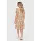 Rochie Medie Dama V292, cu Imprimeu Floral
