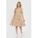 Rochie Medie Dama V292, cu Imprimeu Floral