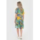 Rochie Medie Dama V293, cu Imprimeu Floral