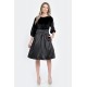 Rochie Medie Dama, de Ocazie, Neagra V300