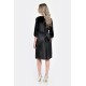 Rochie Medie Dama, de Ocazie, Neagra V300
