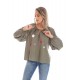Bluza Dama, Eranthe, Boho, stil IE cu Pictura Realizata Manual V357