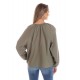 Bluza Dama, Eranthe, Boho, stil IE cu Pictura Realizata Manual V357