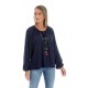 Bluza Dama, Eranthe, Boho, stil IE cu Pictura Realizata Manual V358