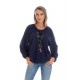 Bluza Dama, Eranthe, Boho, stil IE cu Pictura Realizata Manual V358