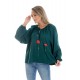 Bluza Dama, Eranthe, Boho, stil IE cu Pictura Realizata Manual V359