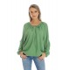 Bluza Dama, Eranthe, Boho, stil IE cu Pictura Realizata Manual V360