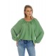 Bluza Dama, Eranthe, Boho, stil IE cu Pictura Realizata Manual V360