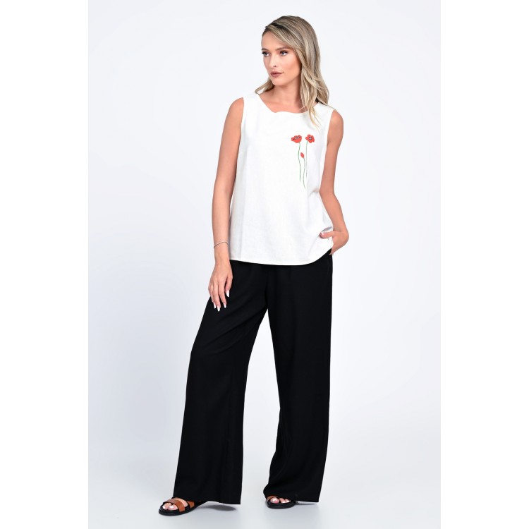 Pantaloni Dama, Eranthe, Culottes Wide Leg V338
