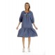 Rochie Dama, Eranthe, Boho Style V350, cu Pictura Realizata Manual