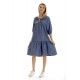 Rochie Dama, Eranthe, Boho Style V350, cu Pictura Realizata Manual