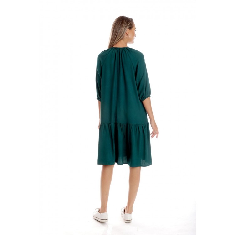 Rochie Dama, Eranthe, Boho Style V351, cu Pictura Realizata Manual
