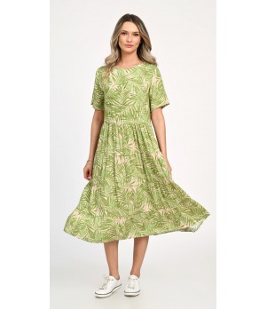 Rochie Dama, Eranthe, Leafy Green V313