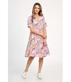 Rochie Dama, Eranthe, Microfloral V325