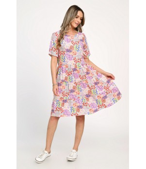 Rochie Dama, Eranthe, Microfloral V325