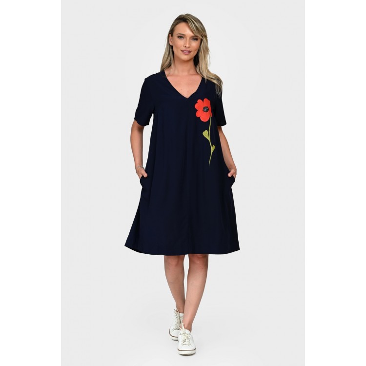 Rochie Dama, Eranthe, V-Neckline V342