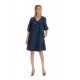 Rochie Dama, Eranthe, V-Neckline V346, cu Pictura Realizata Manual