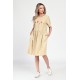 Rochie Medie Dama, Casual, Bej V308