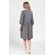 Rochie Medie Dama, Casual, Gri V307