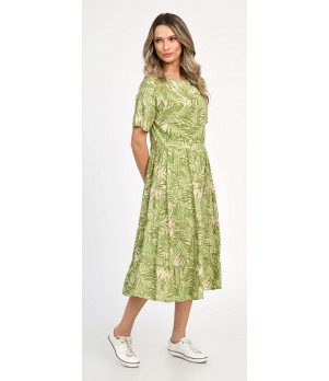 Rochie Dama, Eranthe, Leafy Green V313